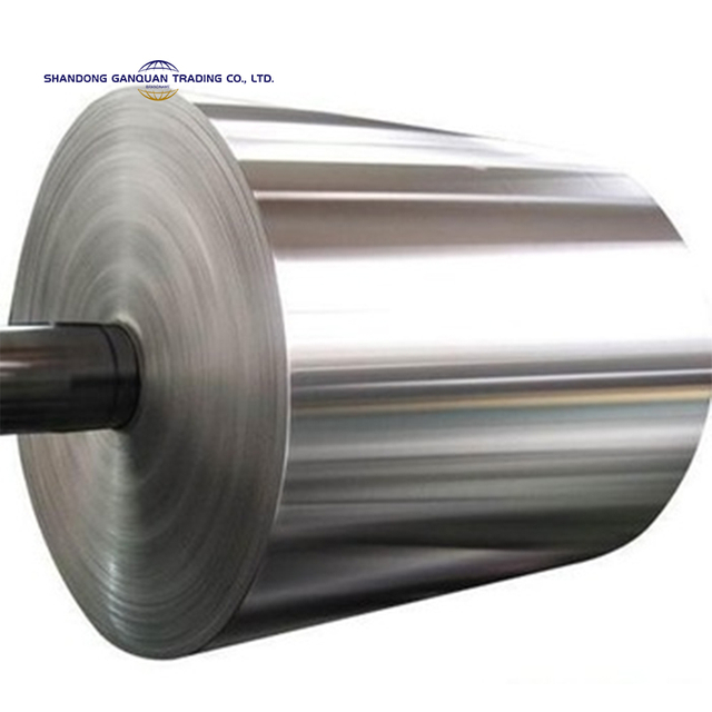 Werkseitig kundenspezifische Aluminium/Aluminium-Spule mit Polysurlyn-Rückseite für Feuchtigkeitssperren im Hochbau verwendet A1050 1060 1100 3003 3105 5005 5052 5083